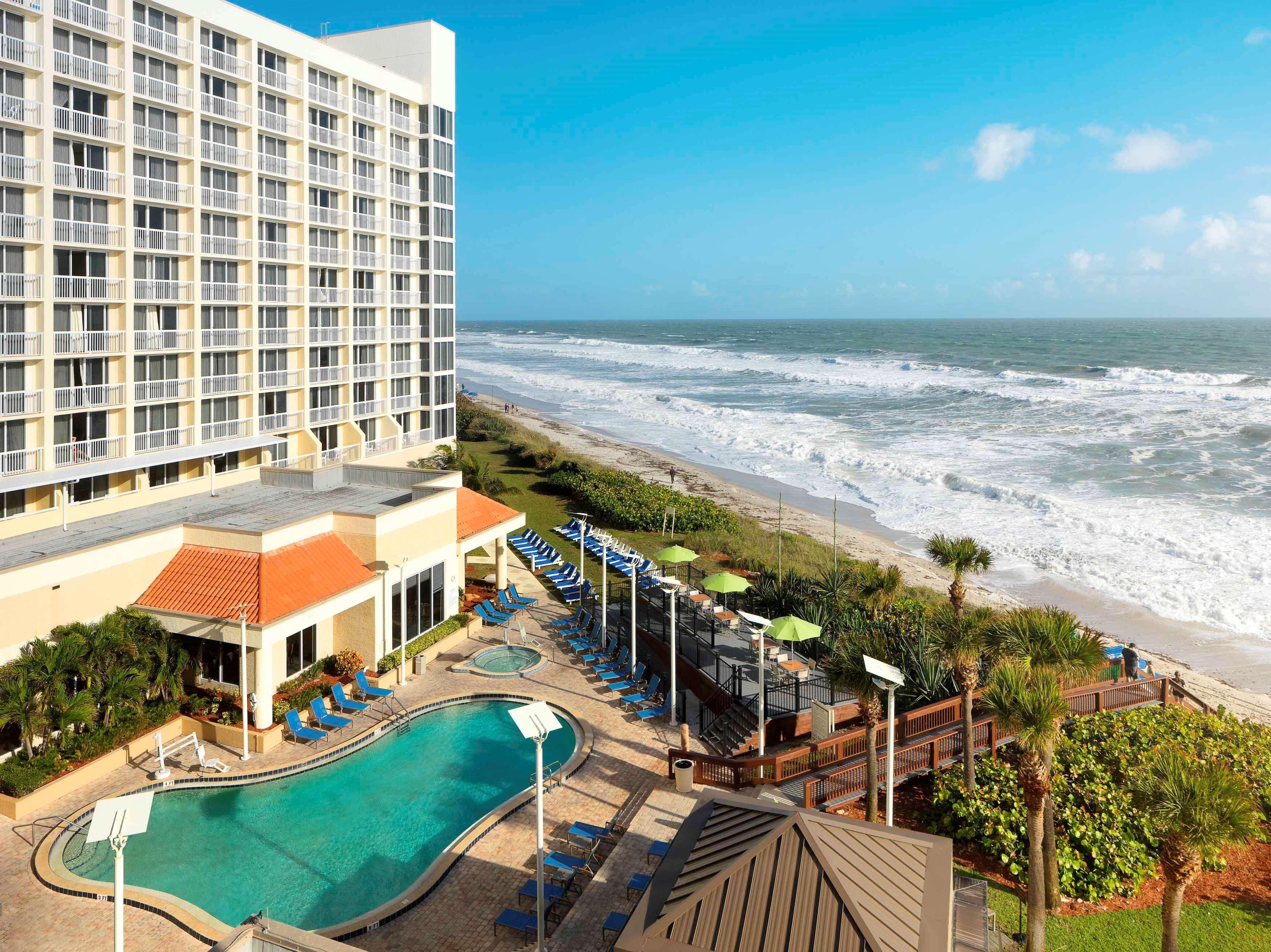 Hilton Melbourne Beach Oceanfront Eksteriør bilde